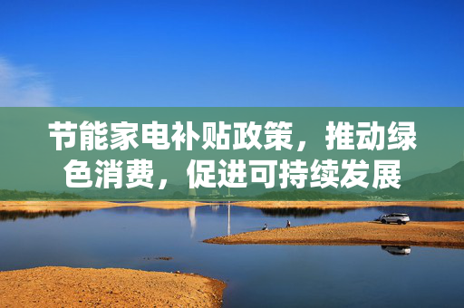节能家电补贴政策，推动绿色消费，促进可持续发展