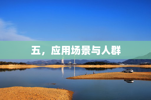 五，应用场景与人群