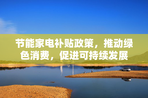 节能家电补贴政策，推动绿色消费，促进可持续发展