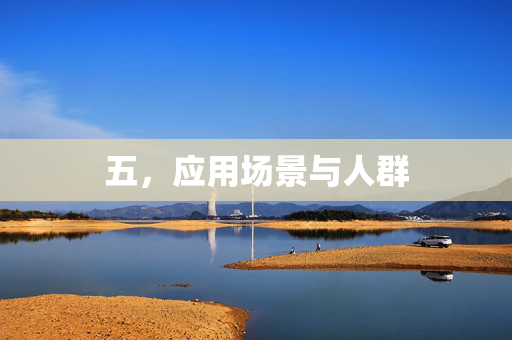 五，应用场景与人群