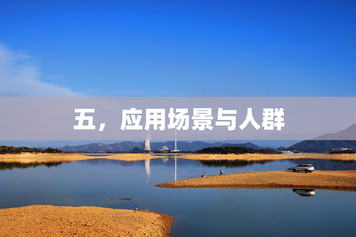 五，应用场景与人群