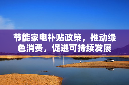 节能家电补贴政策，推动绿色消费，促进可持续发展