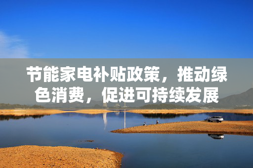 节能家电补贴政策，推动绿色消费，促进可持续发展